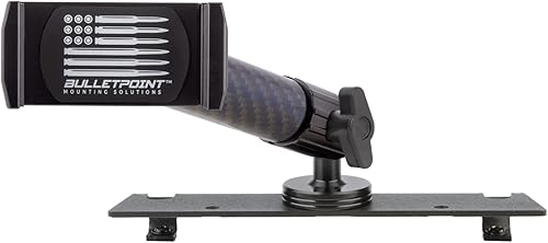 Bulletpoint Soporte para teléfono celular compatible con camión RAM 2013-2018 y RAM 1500 Classic 2019 + soporte de bola de 0.787in, compatible con