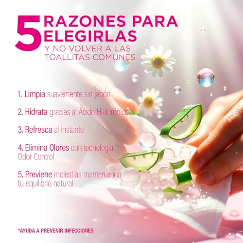 Opiniones y reviews de Toallitas humedas para mujeres - 5 favoritos. 9 Imagen adicional