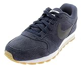  Nike MD Runner 2 Suede, Hombre, Multicolor (Obsidian/Black/Light Bone 401), 46 EU