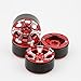ALIENTAC 4PC Silver Red 1.9
