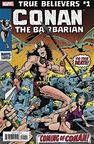 True Believers Conan The Barbarian #1 VF Marvel Comic