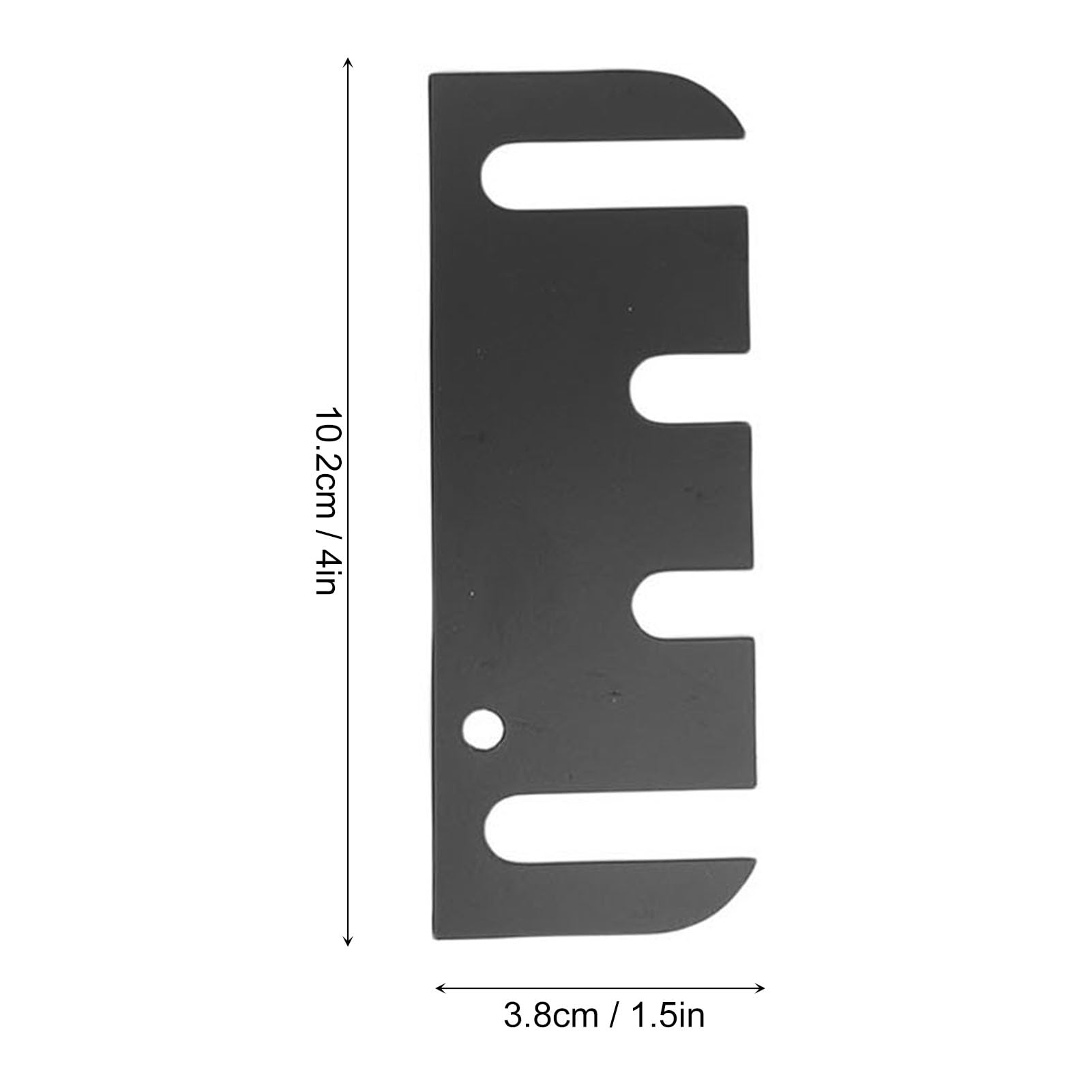 Cuñas para Bisagras de Puerta de Acero Inoxidable, Espaciadores Recubiertos, 10 Piezas