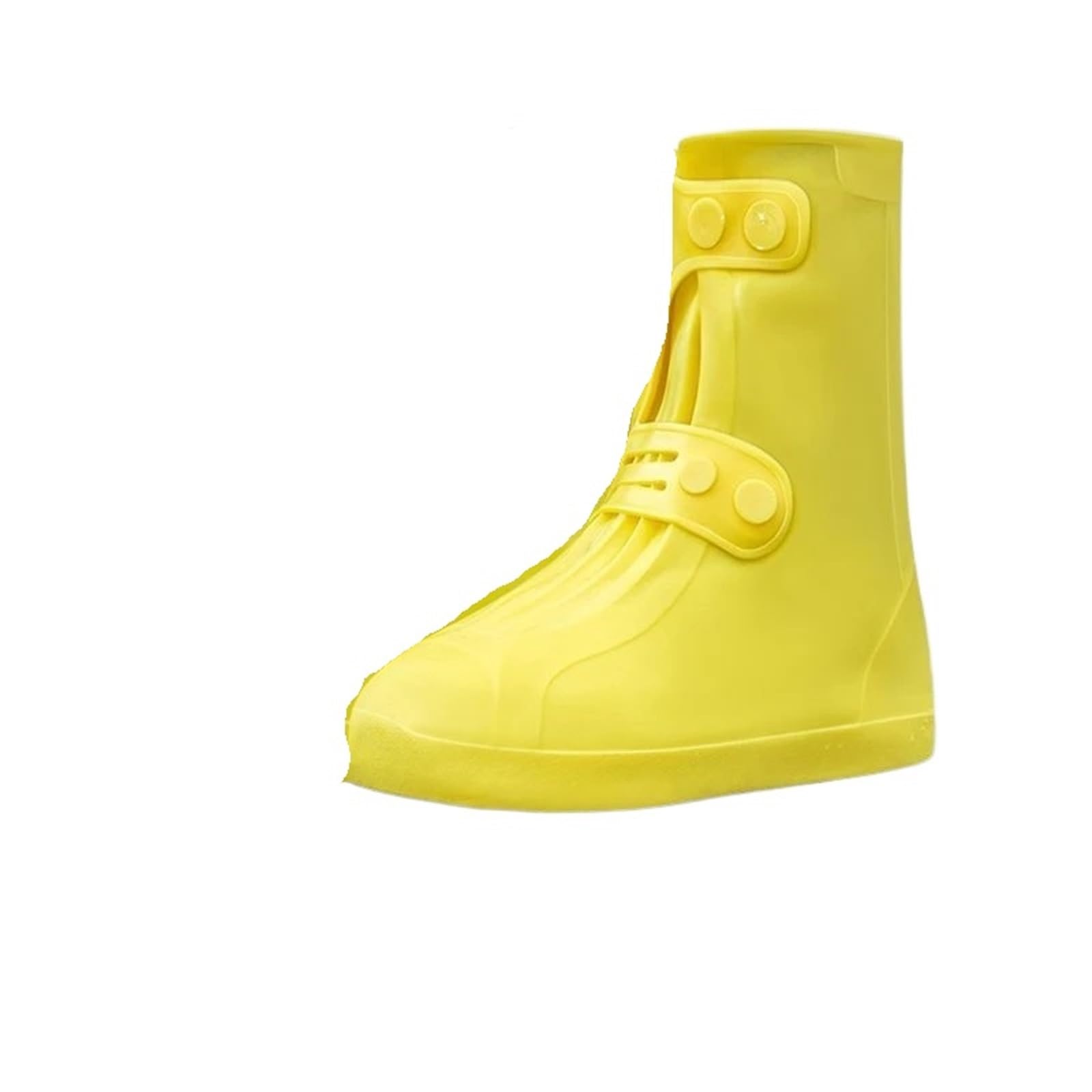 Überschuhe for Herren, Motorrad, leichte Galoschen, Biker-Regenstiefel for, große Größe, Outdoor-Gummistiefel, wasserdicht und rutschfest Für Industrie Handwerk(Yellow,37)