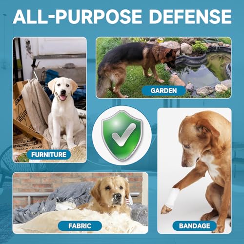 Woyamay Bitter Apple Spray for Dogs, No Chew Training Aid, 200 ml | Bitter Apple Spray for Dogs Stop Chewing & Licking of Furniture, Shoes, Bandages, Dog Training & Behavior Aids Spray - Image 7
