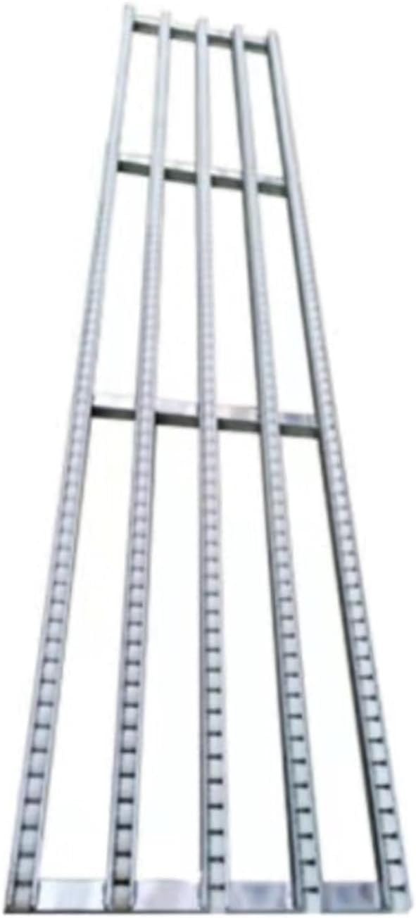Tavolo trasportatore a rulli Non motorizzato, Durata e Resistenza Versatilità in Magazzini, fabbriche e amp; Progetti Fai da Te(300cm Long,5-Slide)