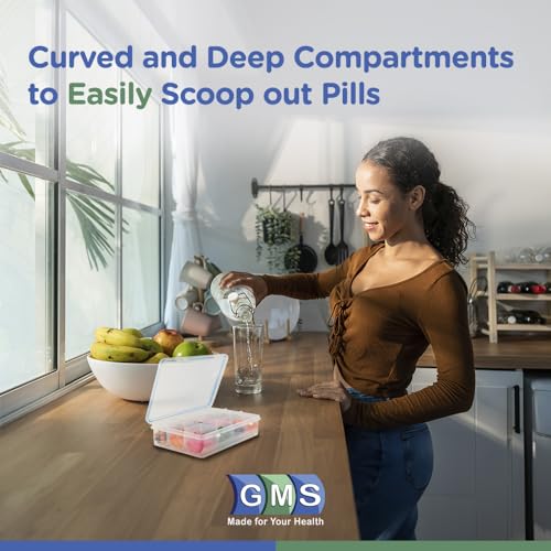 Gms 12 Compartment Vitamin Pill Organizer thumb #4