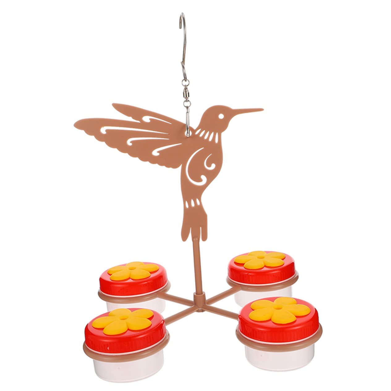 Sosoport 12pezzi Mangiatoia Per Uccelli Colibrì Con Supporto Clip Per Decorare e Balconi Facile Da Pulire e Utilizzare Per Alimentazione Acquatica