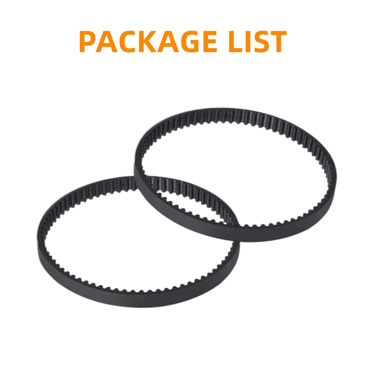 JEDELEOS Replacement Belts for Hoover WindTunnel Air Lite Lift Sprint Steerable UH72400 UH72420 UH72450 UH72460 UH72540 UH70400 Upright Vacuum, Replace Parts 440004214 562535001 (Pack of 2)