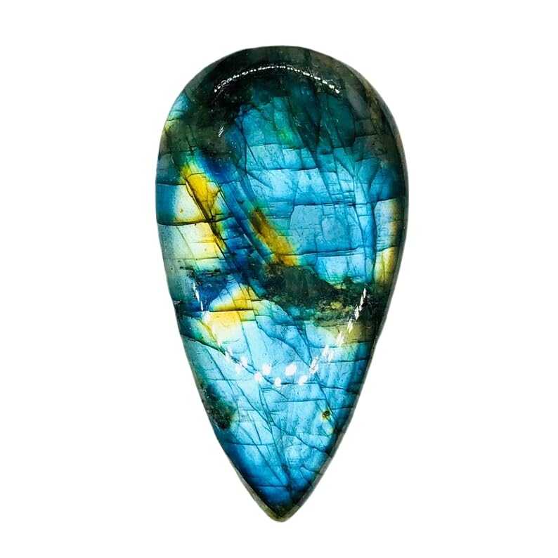 Pierre labradorite naturelle pour créer vos colliers fait main
