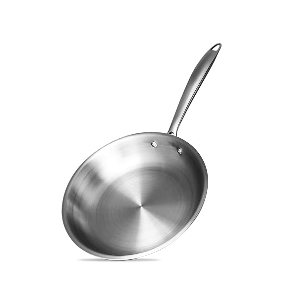 Bergner Argent Stainless Steel Frypan, 20cm