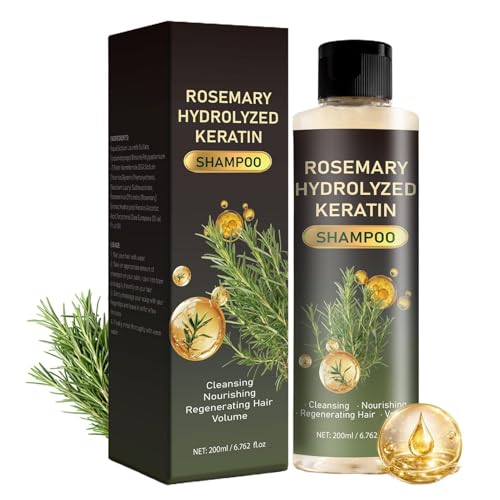 Moisturizing Shampoo – 200ml 15.5x4.8cm | Hydrating Hair Repairing Wash, Deep Cleaning Clarifying Shampoo | Volumizing Hair Care For Women Men Daily Travel Use