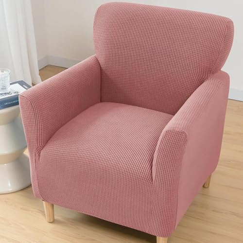 Cubiertas de silla transpirable con bordes elásticos para sillones 7