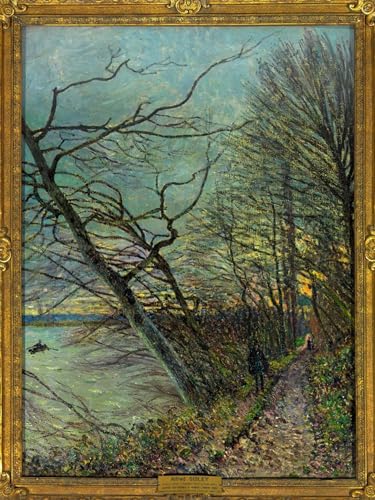 Impression Tableaux Graffiti Art Mural Alfred Sisley Toile de Qualité 60x90cm