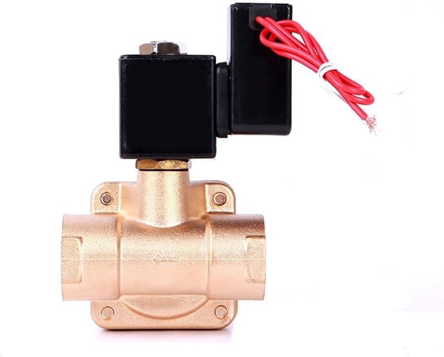 3/4 Inch Normally Closed Brass High Pressure 16 Bar Non Hot Solenoid Valve 110V 24V 12V 24v 1Pcs(G_24VDC_EPDM-SEAL)