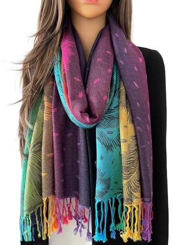 The Accessory Co. Womens Scarf Pashmina Shawl Wrap - Large L