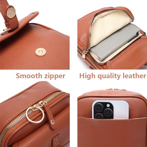 Sculptiure Crossbody Leather Bag,Urvashi Crossbody Bag,Women’s Vintage Anti-Theft Messenger Shoulder Bags3