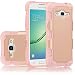 Galaxy Core Prime Case, EC™ Galaxy Prevail LTE Case, Dual Layer Rugged Soft TPU Bumper Hard PC Shell Shockproof Case Cover for Samsung Galaxy Core Prime / Prevail LTE G360 (G-Rose Gold)