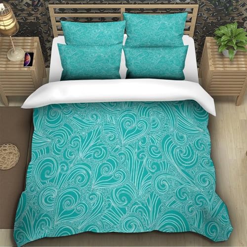 Parure de lit microfibre résistante et ultra respirante 200x200