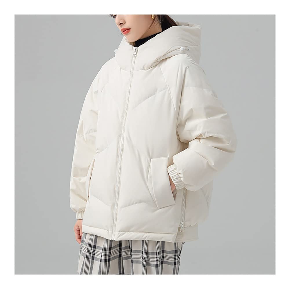 down hooded coat