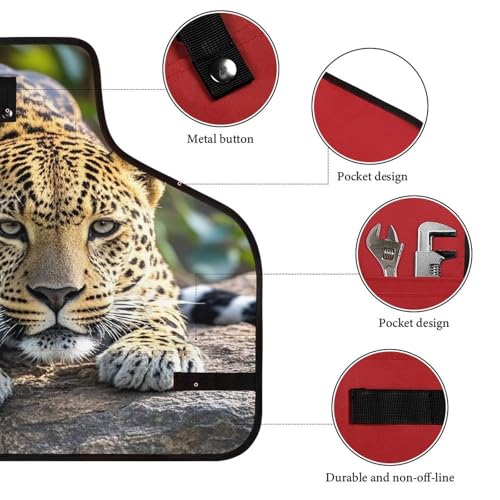 Delantal ajustable para hombres y mujeres RLDOBOFE miniatura 3