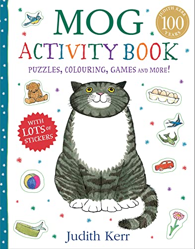 Mog Activity Book: A Fun-Filled Classic Children’S Activity Book Featuring Mog - As Seen On Tv In The Beloved Channel 4 Christmas Animation!