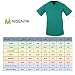 MISEMIYA - Casaca Unisex Cuello Pico Mangas Cortas Uniforme Laboral CLINICA Hospital...