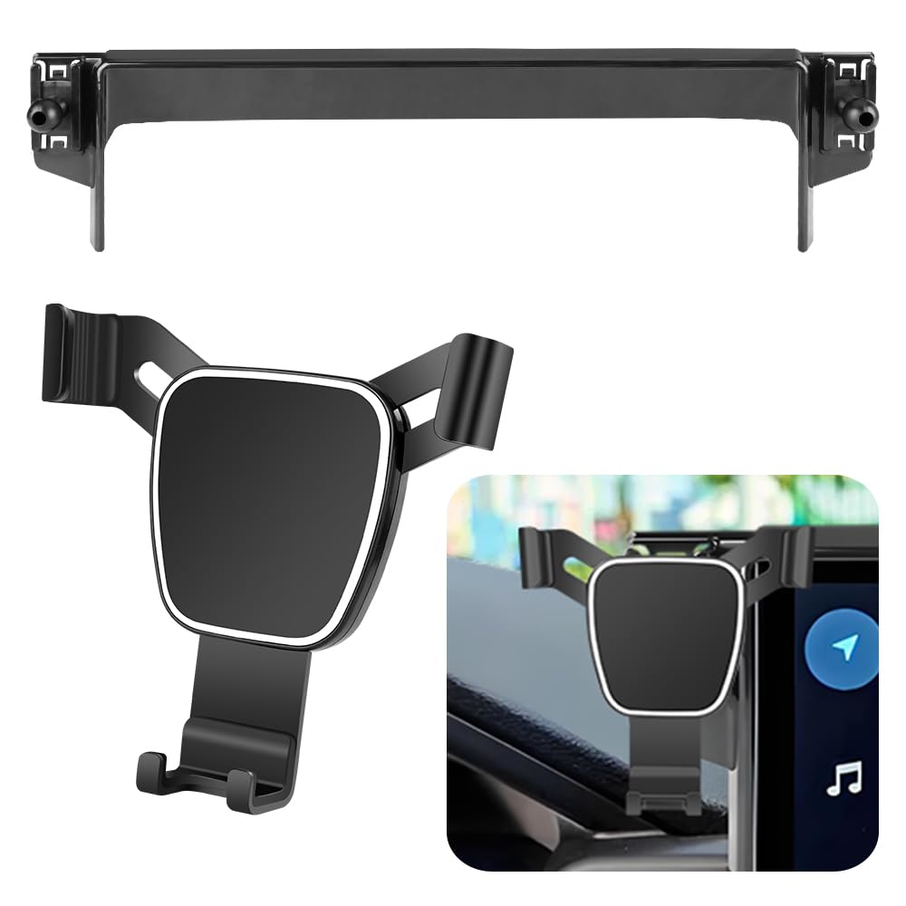 Photo 1 of LUNQIN Car Phone Holder for Toyota Tacoma 2024 2025 2026?4Runner 2025 2026?14-inch Screen? Auto Accessories Navigation Bracket Interior Screen Decoration Dash Board Mobile Cell Phone Mount case