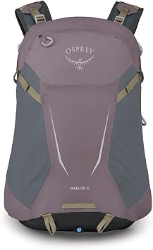 Osprey Hikelite Unisex Hiking Backpack 18L Graphite Purple