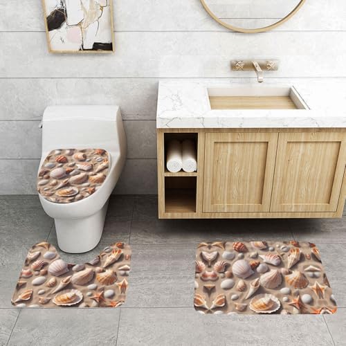 Ensemble trois pièces antidérapant durable séchage rapide tapis plage - 4