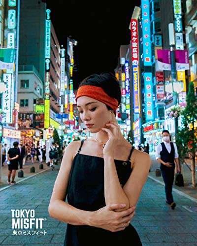 Image of Tokyo Misfit Japanese Headband for Men & Women, Sweat Band (Cube-Red)