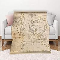 Coperta Morbida In Microfibra Flanella – 150x130 Cm – Calda, Leggera, Con Fantasia Cane – Per Divano, Letto, Picnic