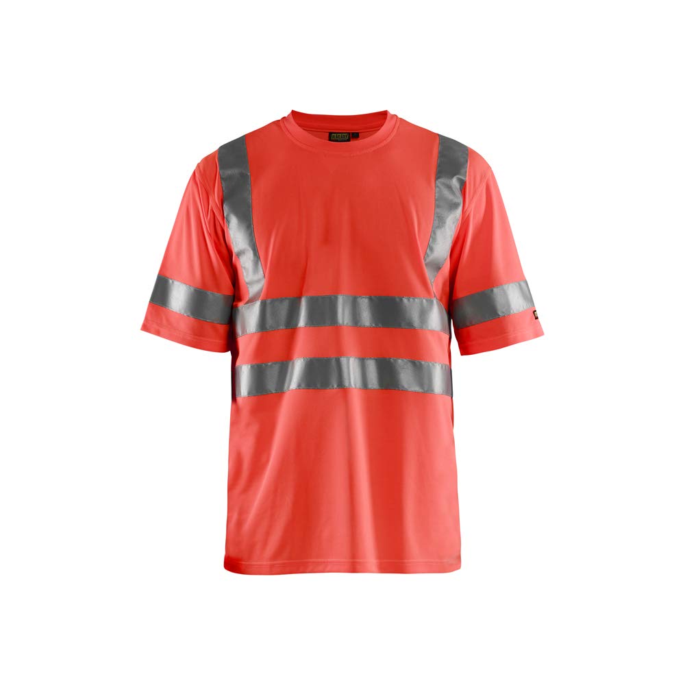 Blaklader 34131009 HI-VIS T-SHIRT, Haute visibilité rouge, taille XS