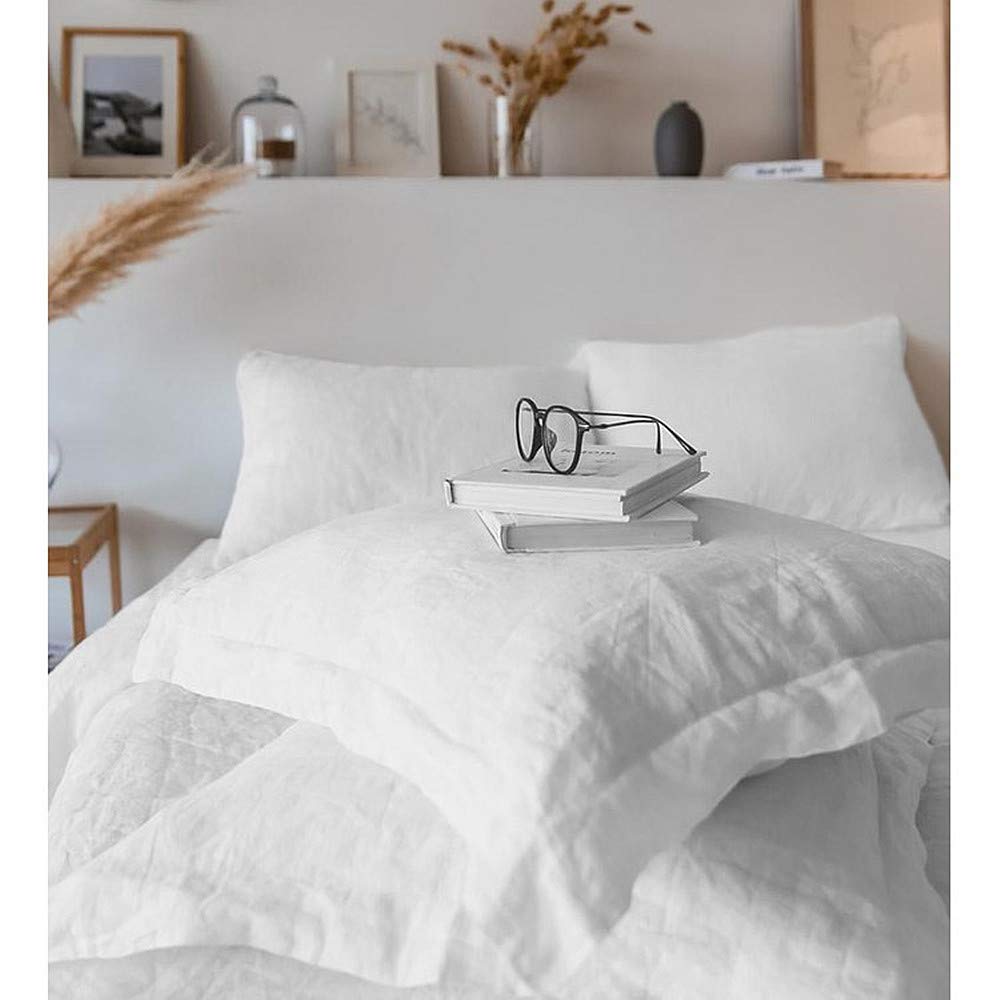 TAIES D'OREILLER 100% LIN FRANÇAIS (paire) – Duvets Ungava