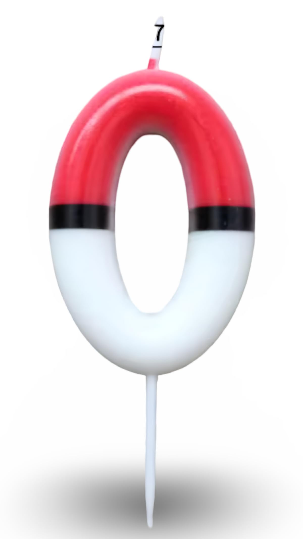 Pokemon Age / Number Birthday Candle | Pokeball | 0 - Zero