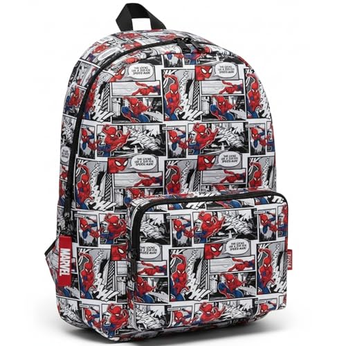 Image of Marvel Diakakis Backpack 3 Cases, Multi Spiderman / Single Pocket, M
