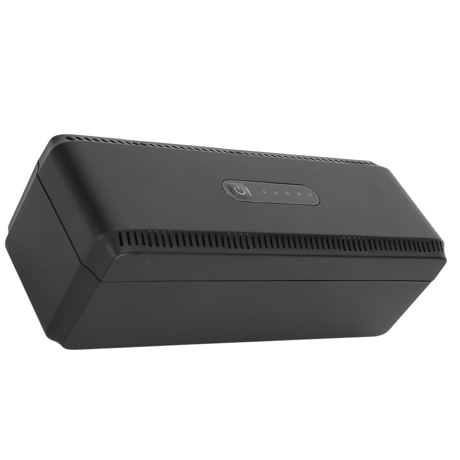 lyrlody UPS Respaldo de Batería Fuente de Alimentación Ininterrumpida 10400mAh 5V 9V 12V 15V 24V Salida Múltiple con USB C DC PoE para Enrutador Módem Cámara (Enchufe de la UE)