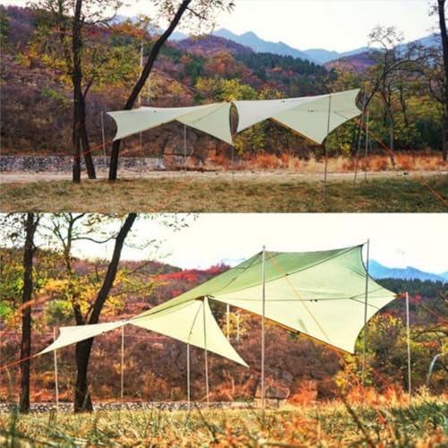 Carpa Pirámide para 2 Personas, Ultraligera para Camping miniatura 6