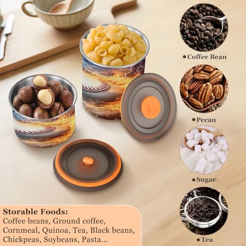 Envase Hermético de Acero Inoxidable para Café 500ml miniatura 5