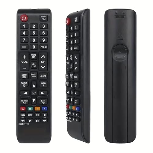 Universal Remote Control for Samsung TVs – Replacement for All LCD, LED, HDTV, 3D, and Smart Models (Compatible with BN59-01199F, AA59-00666A, AA59-00741A, BN59-01175N, BN59-013101A