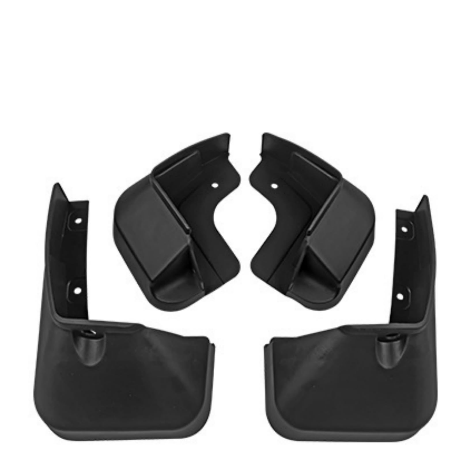 Bavettes pour Toyota Verso AR20 2010-2016 garde-boue avant et arrière auto noirs