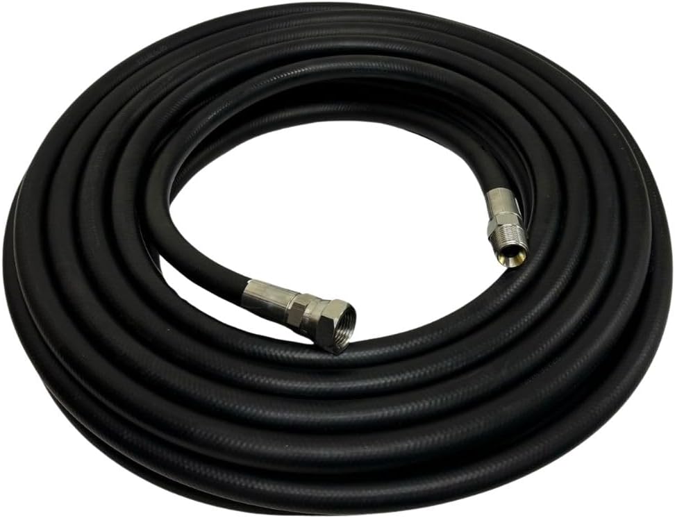 R1/2 Male Thread and G1/2 Female Thread, High Pressure Hose, Slim, Thin, 4 Minutes, One-Touch Coupler, For Commercial Use, Iron, High Pressure Washer, Car Wash, Window, Screen, Door, Exterior Wall