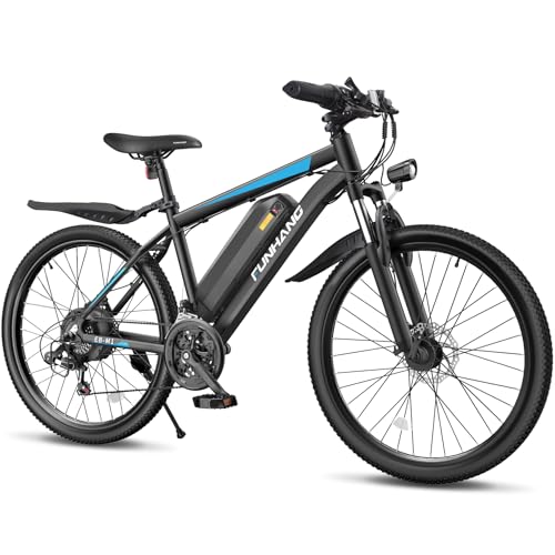 Funhang Electric Bike for Adults, 1000W Peak Ebike, 50Miles Electric Mountain...