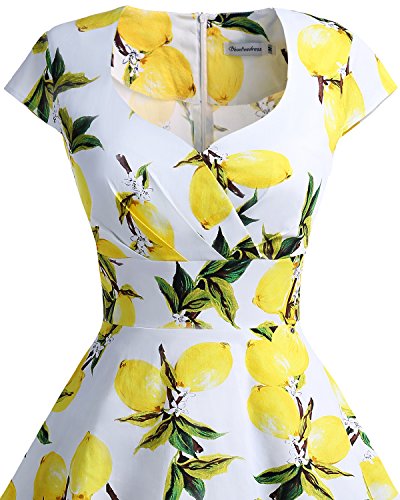 Image of Bbonlinedress Women Short 1950s Retro Vintage Cocktail Party Swing Dresses