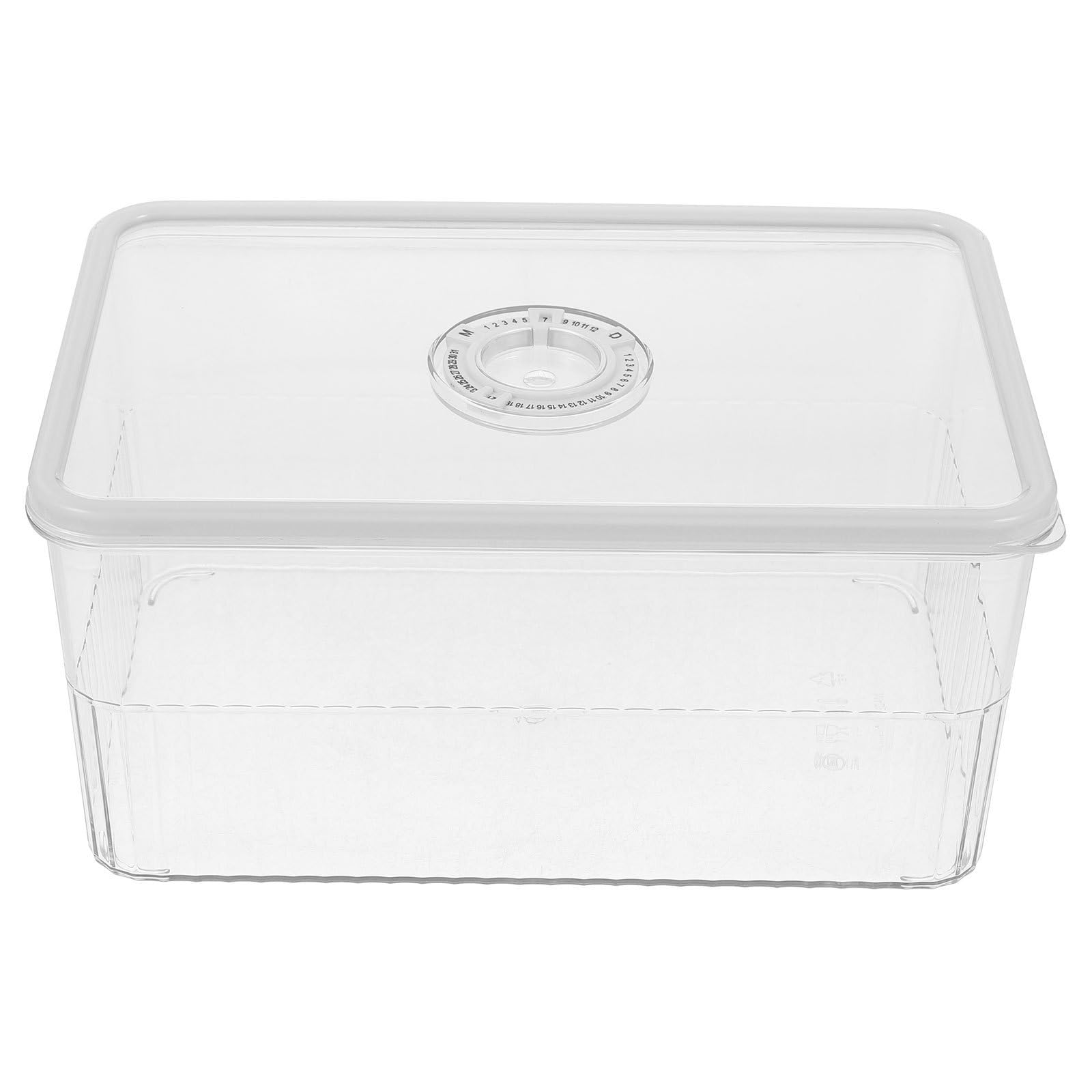 Caja de almacenamiento para pan con sellado hermético y plástico resistente