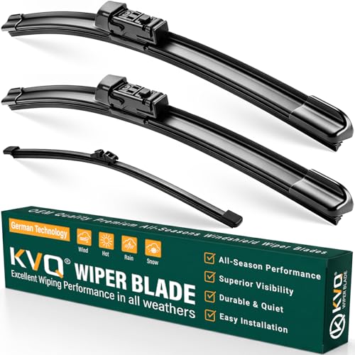 Image of Windshield Wiper Blades Replacement for BMW X3 2018-2023 BMW X4 2019-2023 | Original Equipment Replacement Front Rear Wipers Blade Set - 26 inch+20 inch+12 inch (Set of 3) Top Lock
