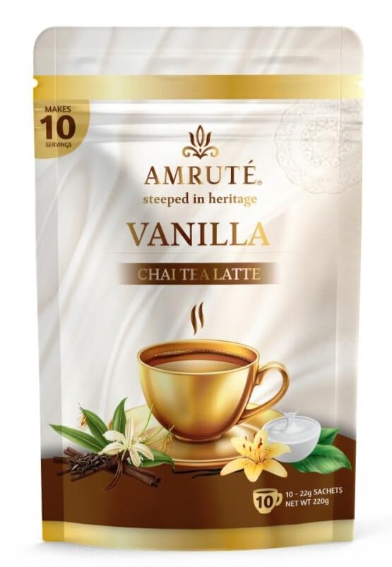 Té chai latte instantáneo vainilla 10 sobres miniatura 1