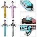 4 Pcs Inflatable Pirate Swords for for Theme Party Birthday Swimming Pool Party Cosplay Halloween Costume Accessories Stage Props（4 Colours）