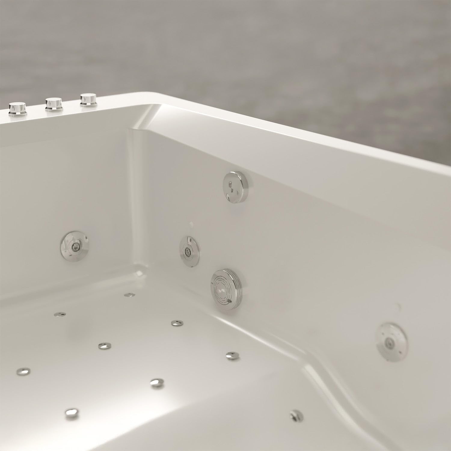 Baignoire Balnéo Tonsay Duo Jets 180 x120 x68 cm, by SPALINA