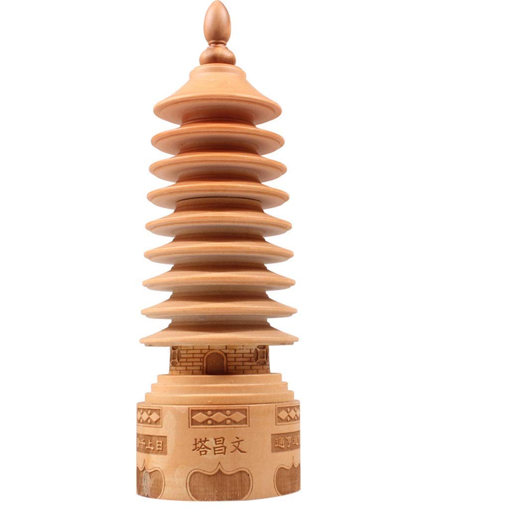 Feng Shui Statue Feng Shui Education Tower Feng Shui Nine Levels Wen Chang Pagoda Tibet Buddhism Temple Brass Wenchang Tower Stupa Pagoda Statue Decoration Feng Shui Decor