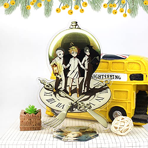 The Promised Neverland Toy Figures Action Figure Stand Up Anime Game Character Model Statues Desk Decorations 5.9in (7,16CM)